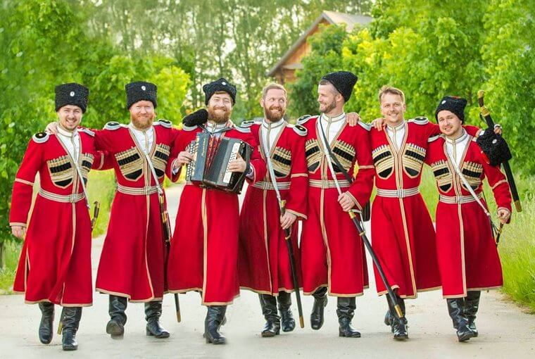 Московский Казачий Хор в Кремле